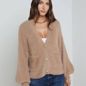 L'AGENCE Harriett Cardigan Sweater